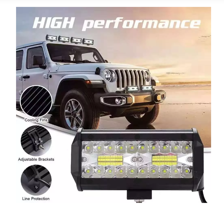 X2 Focos Neblineros Led 120w Expansion Auto Moto Camiones-5