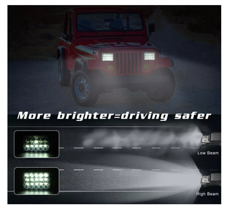 Foco Faro Led Neblinero 45w Auto Expansion Caminoneta-5