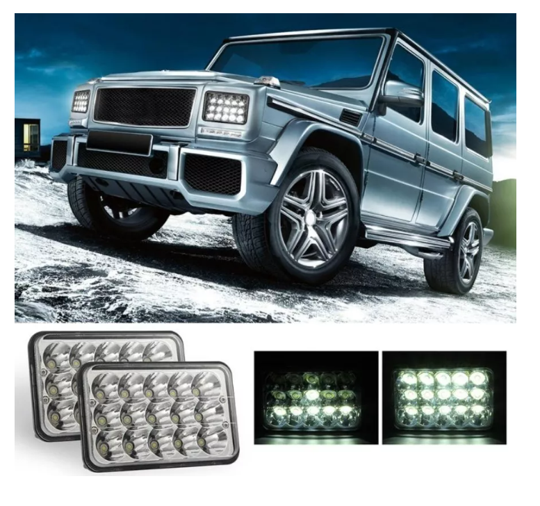 Foco Faro Led Neblinero 45w Auto Expansion Caminoneta-7