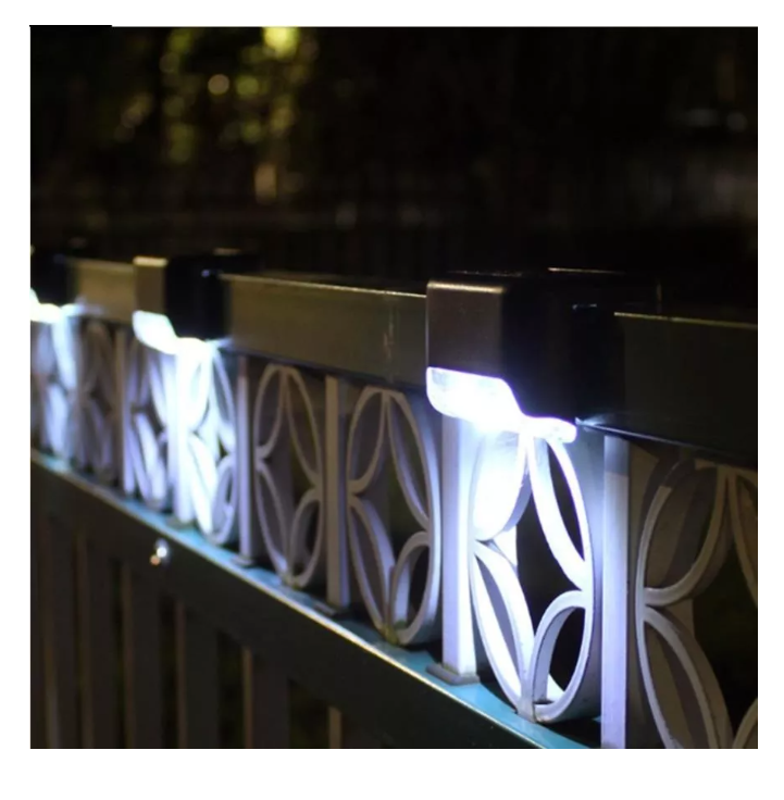 X16 Pack Luz Led Lampara Solar Balcon Escalera Pared Jardin-5