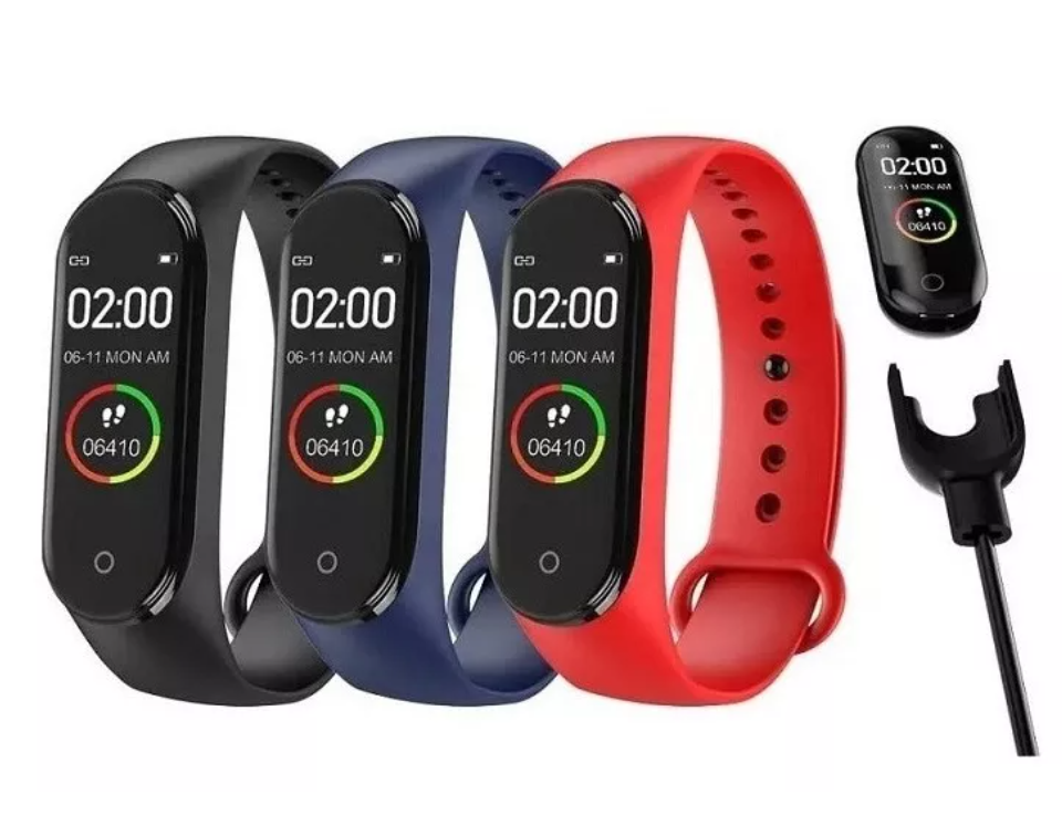 Reloj Inteligente Smartwatch M4 Deportivo Pulsera Deportes-0