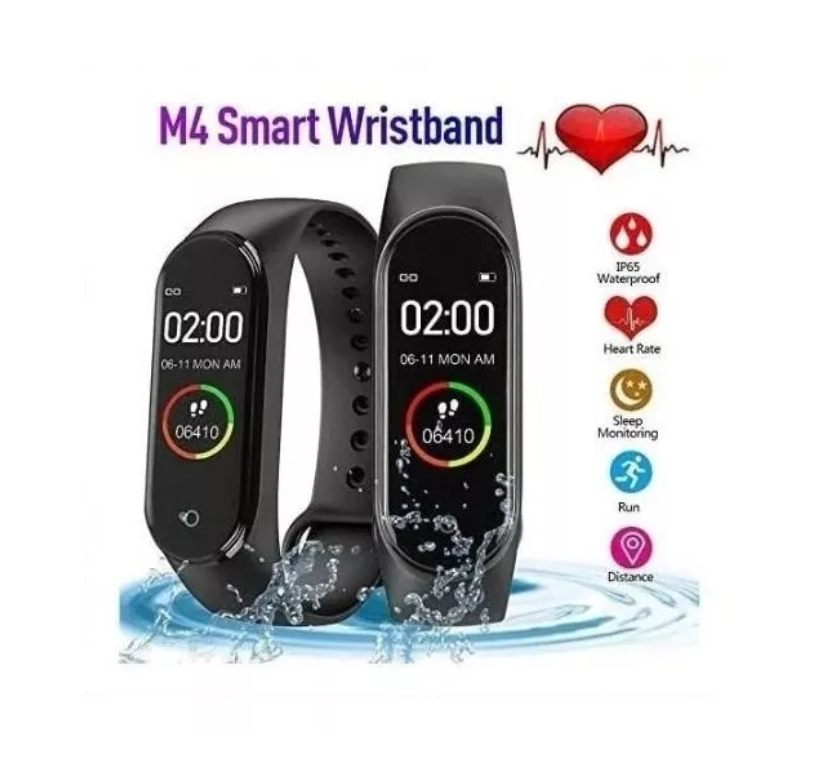 Reloj Inteligente Smartwatch M4 Deportivo Pulsera Deportes-5