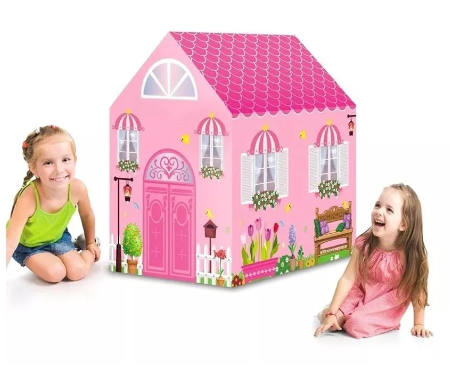 Carpa Casa Princesa Infantil Para Niñas-0