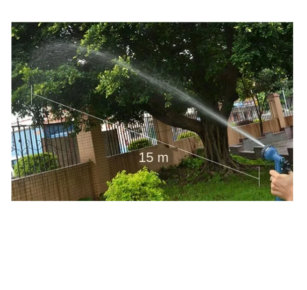 Manguera De Riego Extensible Para Jardin 30 Mts Color Azul-5