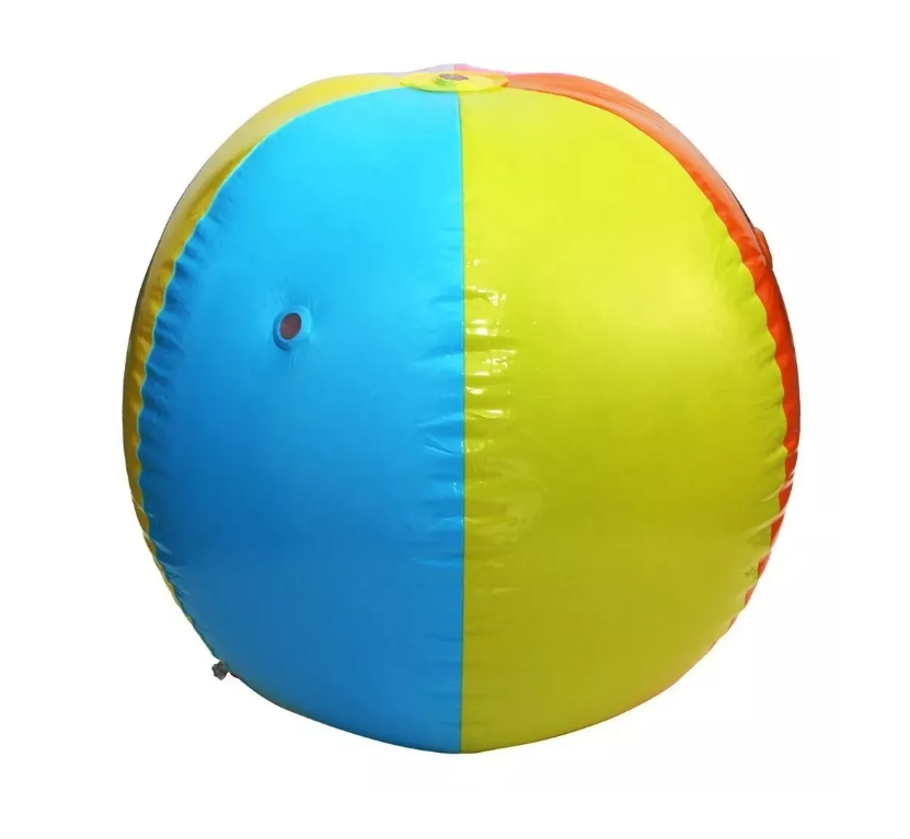 Pelota Inflable Lanza Agua Chorros Verano Piscina Para Niños-1