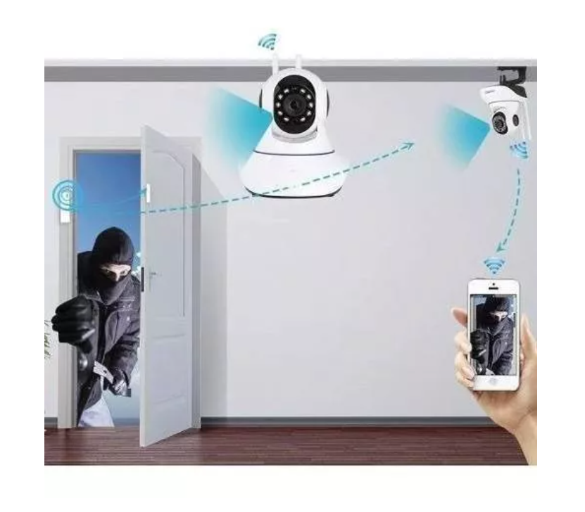 Camara Ip Wifi Hd Motorizada Vision Nocturna 360° Oferta-5