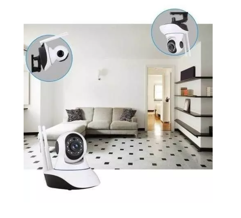 Camara Ip Wifi Hd Motorizada Vision Nocturna 360° Oferta-6