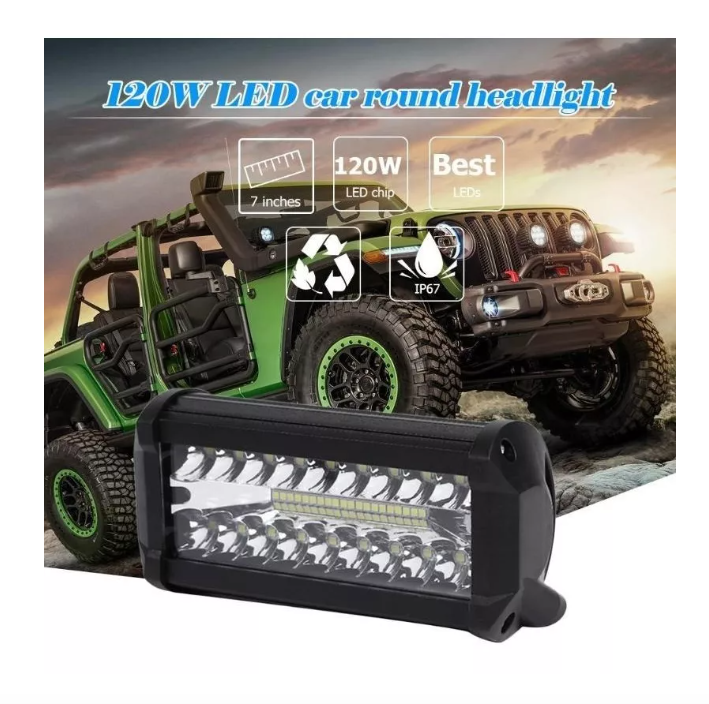 X2 Focos Neblineros 120w Expansion Led Auto Moto Camiones-6