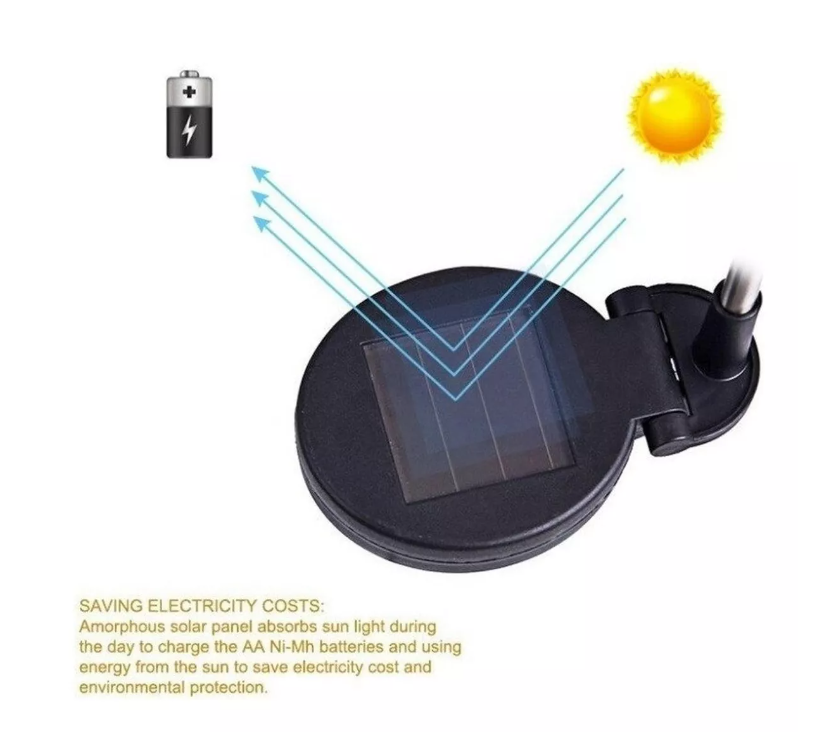Estaca Solar X3 Lampara Jardín Led Colibri Libelula Mariposa-3