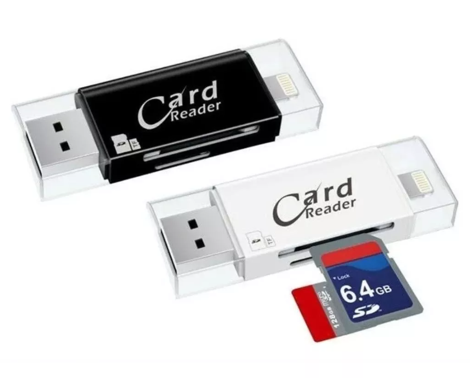 Lector Tarjeta Sd Tf Tablet Micro Usb Usb 3en1-1