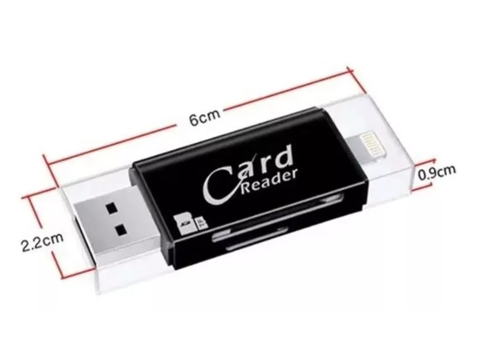 Lector Tarjeta Sd Tf Tablet Micro Usb Usb 3en1-5