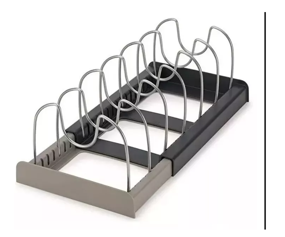 Organizador Tapas De Ollas Sartén Secado Expandible Multiuso-4