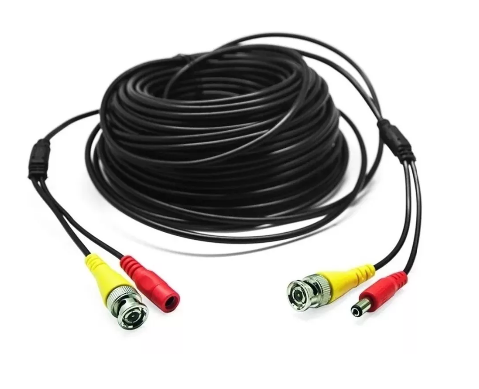 Cable Camara Video Y Poder 30 Mts-0