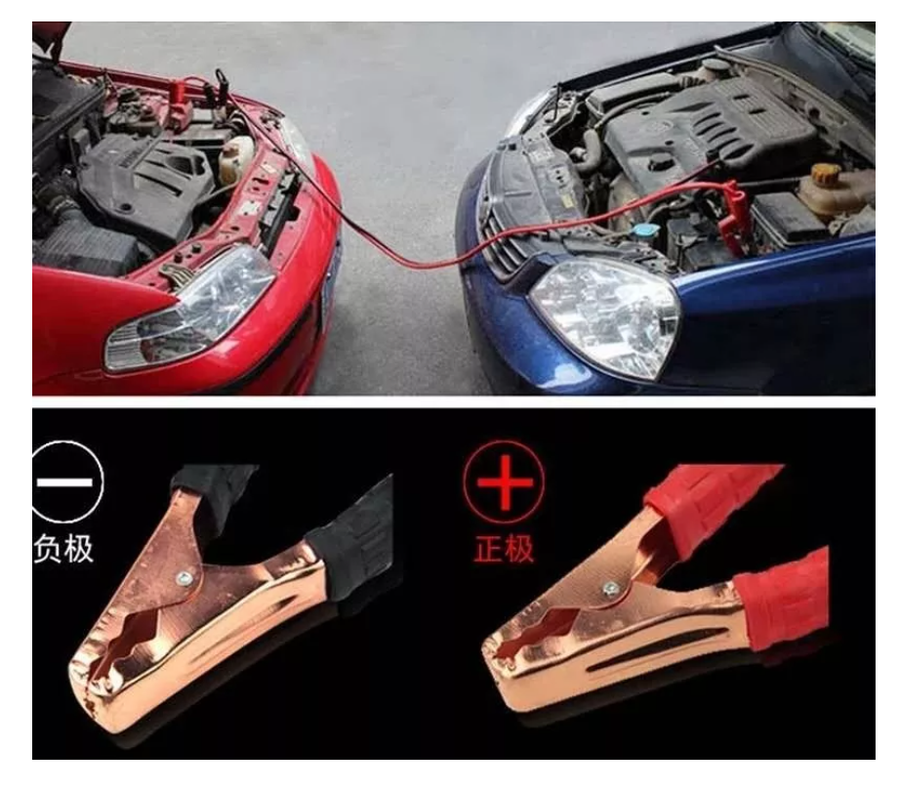 Cable Roba Corriente 2000 Amp 2mts Para Vehiculo Auto-4
