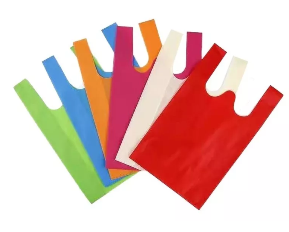 X50 Bolsas Tnt Ecológicas Reutilizable Reciclable 45x65cm-0