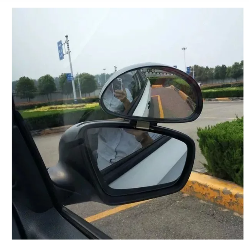 Espejo Retrovisor Punto Ciego 360 Angular Lateral Auxiliar-4