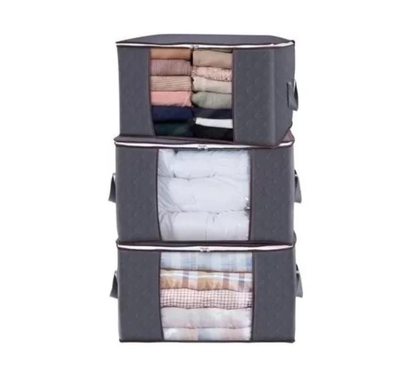 3 Unidades Organizador Almacenamiento De Ropa-0