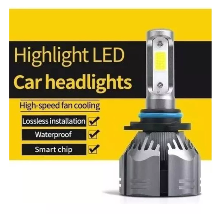 Kit R11 Turbo Led H1 H3 H4 H7 H11 H13 9005 9006 880 12000lm-4