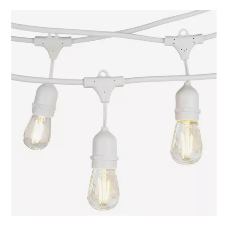 Guirnalda Ampolleta Led E27 Exterior 10 Mt Boda Incluye Amp-2