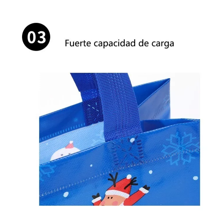 Pack12 Bolsa Reutilizable Unicornio D Compras Regalo 29x22cm-4