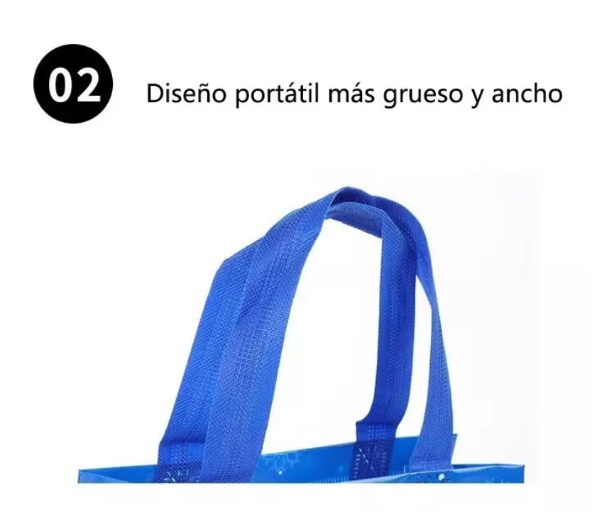 Pack12 Bolsa Reutilizable Unicornio D Compras Regalo 29x22cm-3