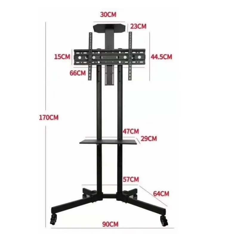 Soporte Stand De Tv Móvil 32 - 70 Pulgadas Carro Movil-1