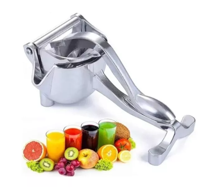 Exprimidor Jugo Manual Metálico Naranja-0