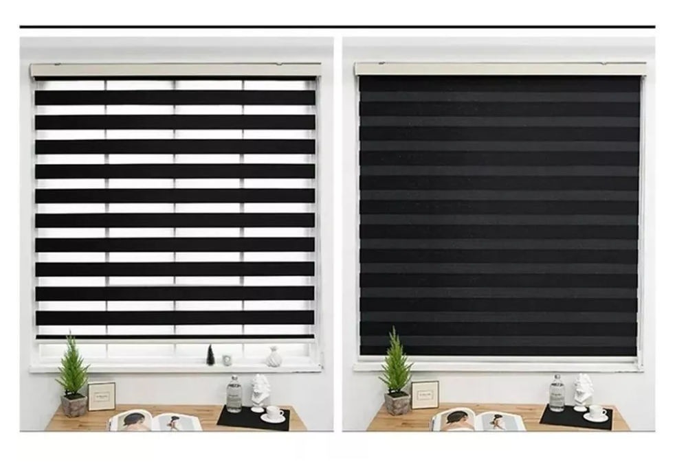 Cortina Roller Duo Zebra Día Y Noche Color Variado 170x200cm-1