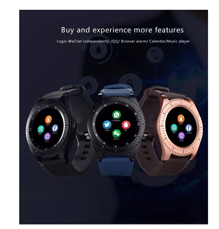 Reloj Smartwatch Z3 Camara Salud Pasos Cardiaca Deporte-2