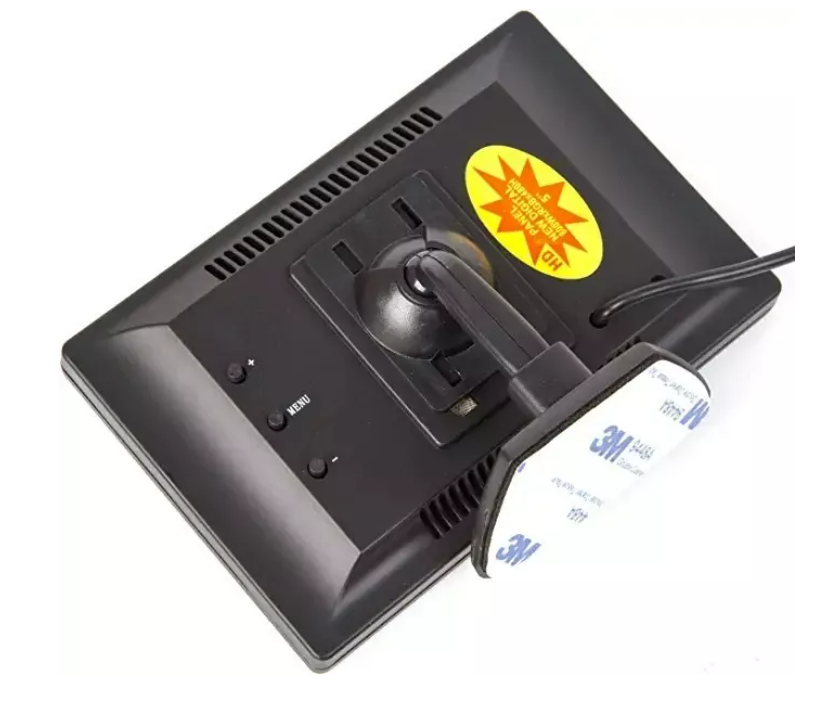 Pantalla 5 Monitor Ajustable Lcd Cámara Retroceso Auto 12v-2