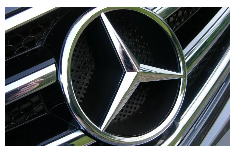Emblema Logo Insignia Mercedes Benz 10cm Trasero Frontal-2