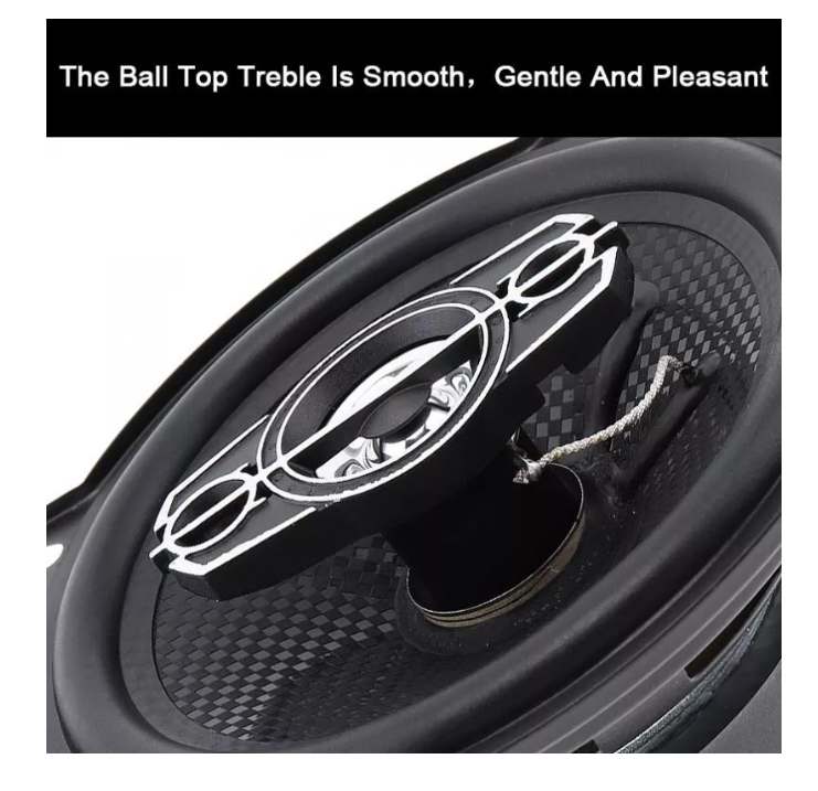 Kit 2 Parlantes Auto 13cm Redondo 400wmax Coaxial -5