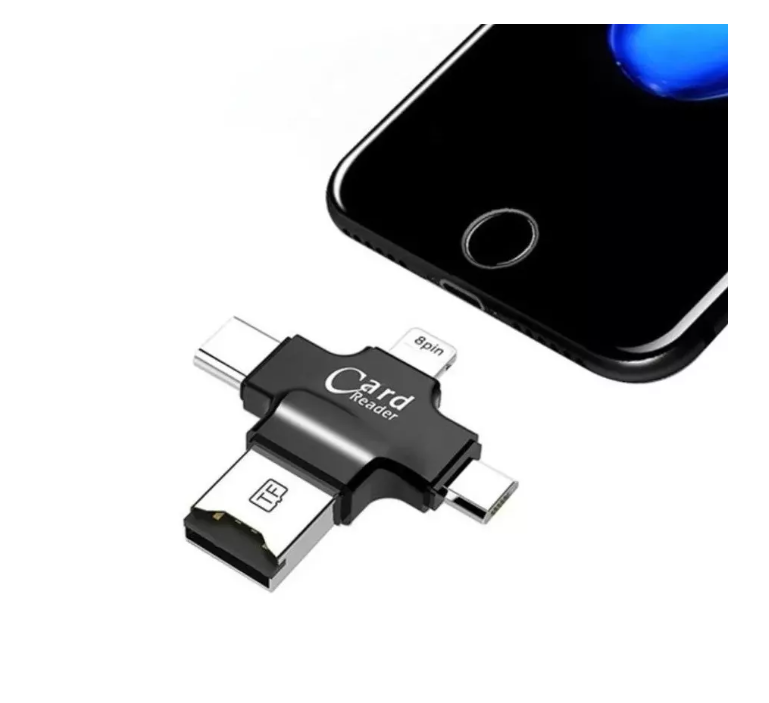 Lector Tarjeta Sd Tf Tablet Pad Micro Usb Type C-0