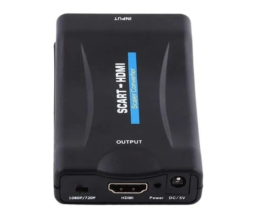 1080p Adaptador Conversor Scart A Hdmi Audio Video-4