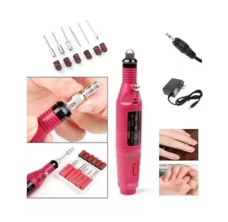 Torno Manicure Pulidor De Uñas+ Set Manicure-1