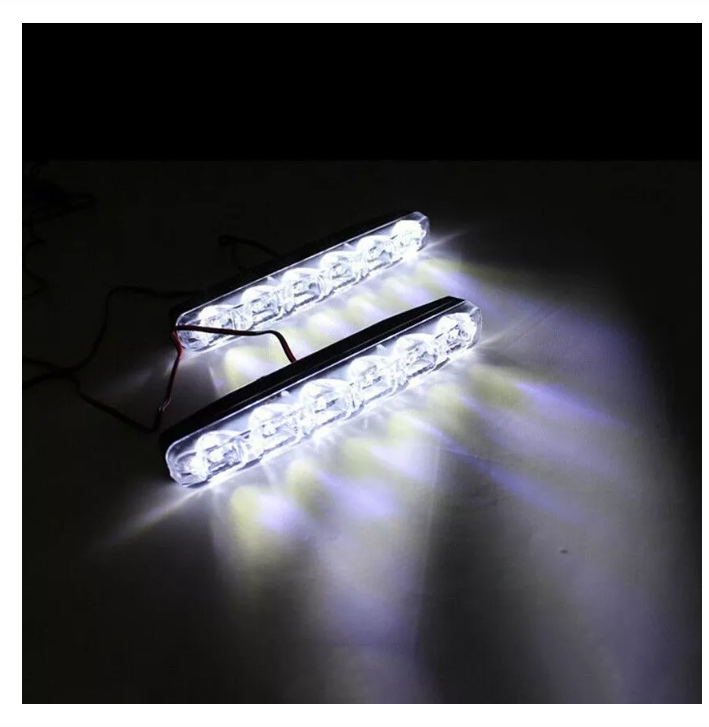 X2 Focos Neblineros Led Drl 18w Flood+spot Auto Moto 12v-5