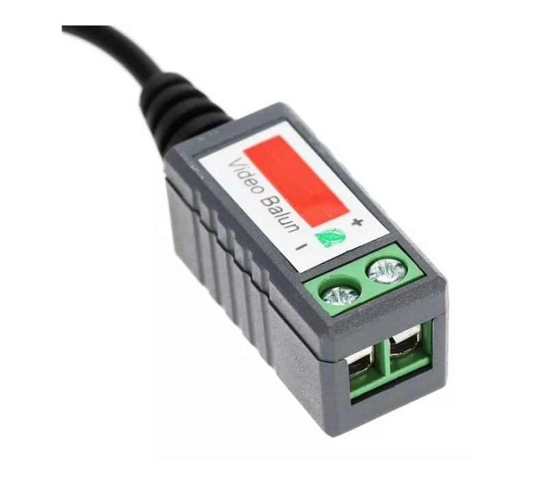 Par Video Balun Pasivo Con Cable 720p 1080p Hdcvi Ahd Hdtvi-1