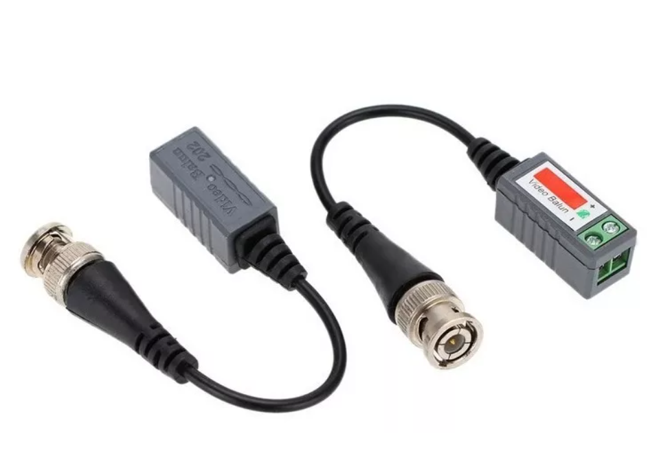Par Video Balun Pasivo Con Cable 720p 1080p Hdcvi Ahd Hdtvi-3