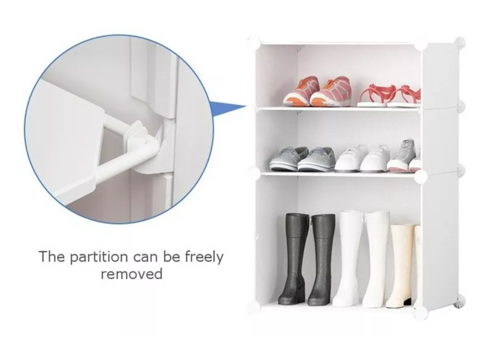 Organizador Closet 4 Modulos Baño Ropero Armable Modulado-5