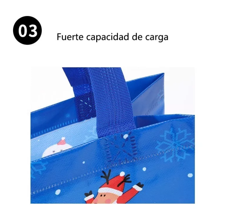 Pack12 Bolsa Reutilizable Unicornio D Compras Regalo 35x26cm-4