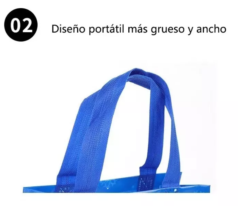 Pack12 Bolsa Reutilizable Unicornio D Compras Regalo 35x26cm-3