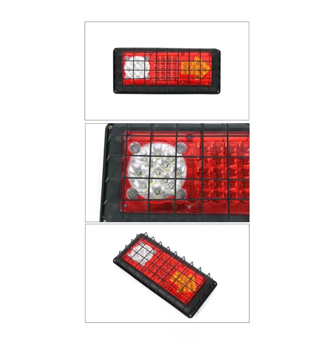 Kit Foco Led Trasero 24v Camion Tricimoto Remolque Arrastre-2
