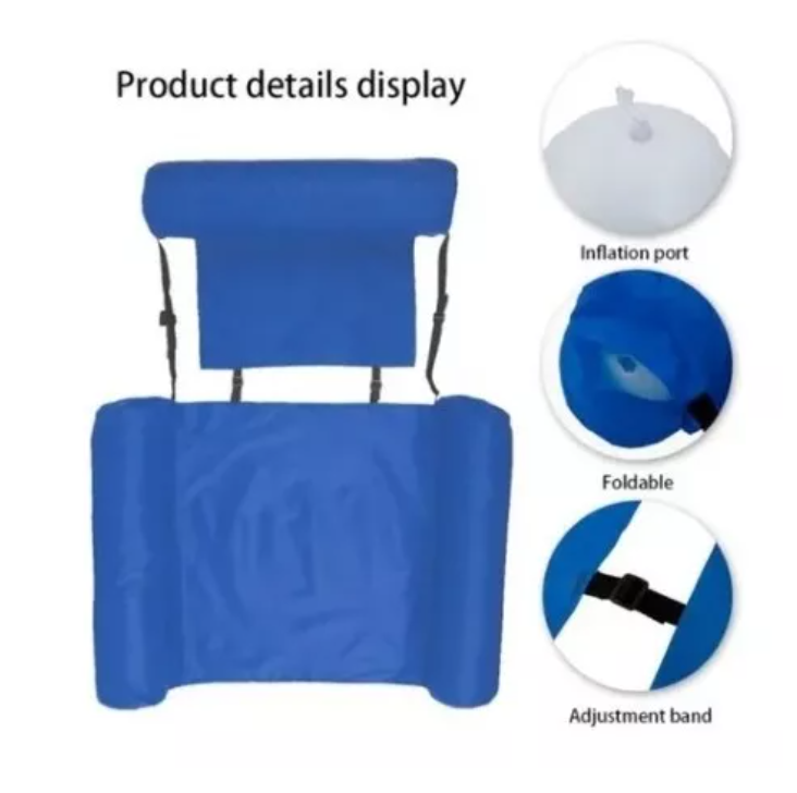 Silla Flotador Inflable Piscina-3