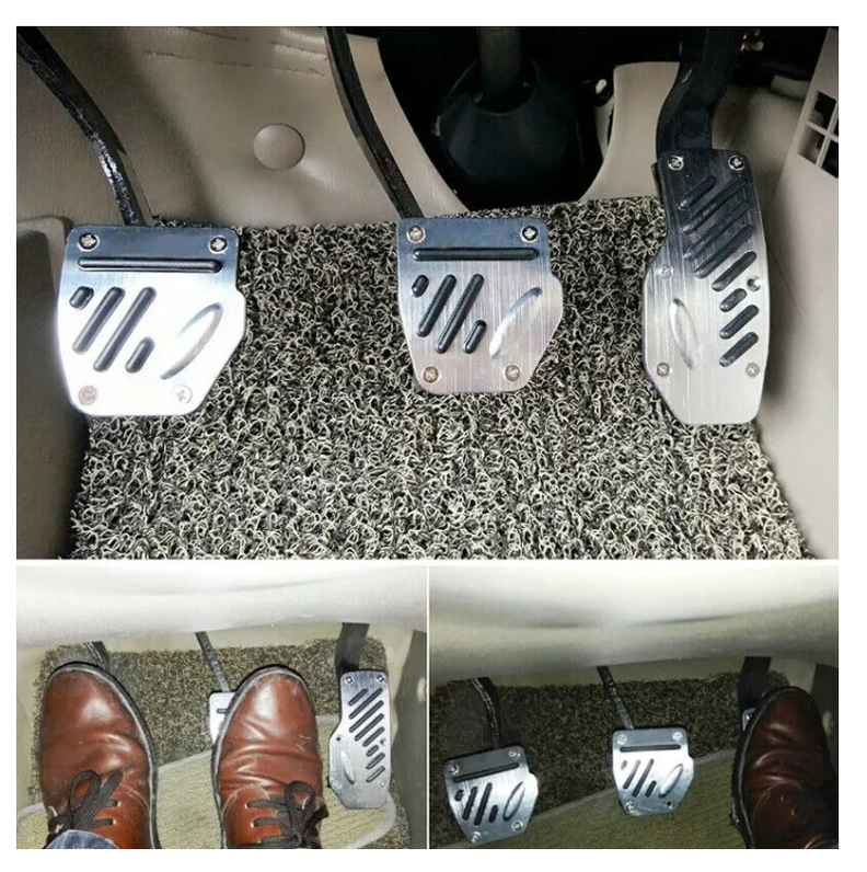 Set 3 Cubre Pedales Deportivo Tunning Trd Racing Auto-7