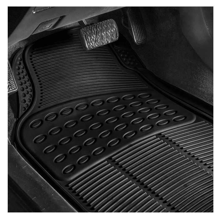 Set 4 Piezas Pisos De Goma Para Vehículos Universal Auto-6