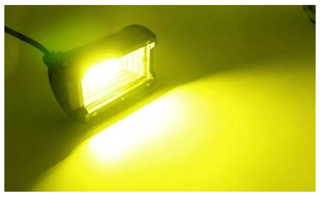X2 Focos Neblineros Led 72w Expansion Amarillo Auto Moto-1