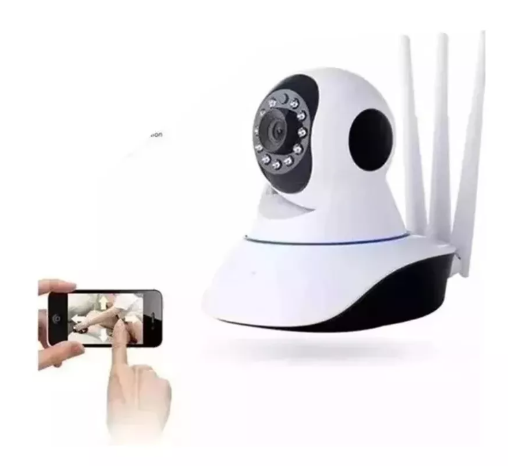 Camara Ip Wifi Seguridad Motorizada 360 Hd Vision Nocturna-0