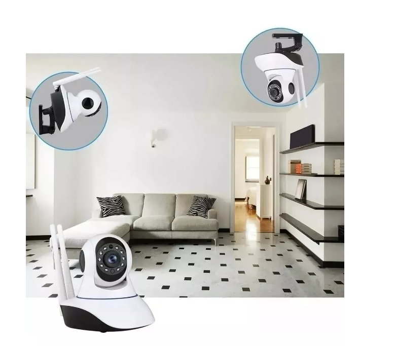 Camara Ip Wifi Seguridad Motorizada 360 Hd Vision Nocturna-4