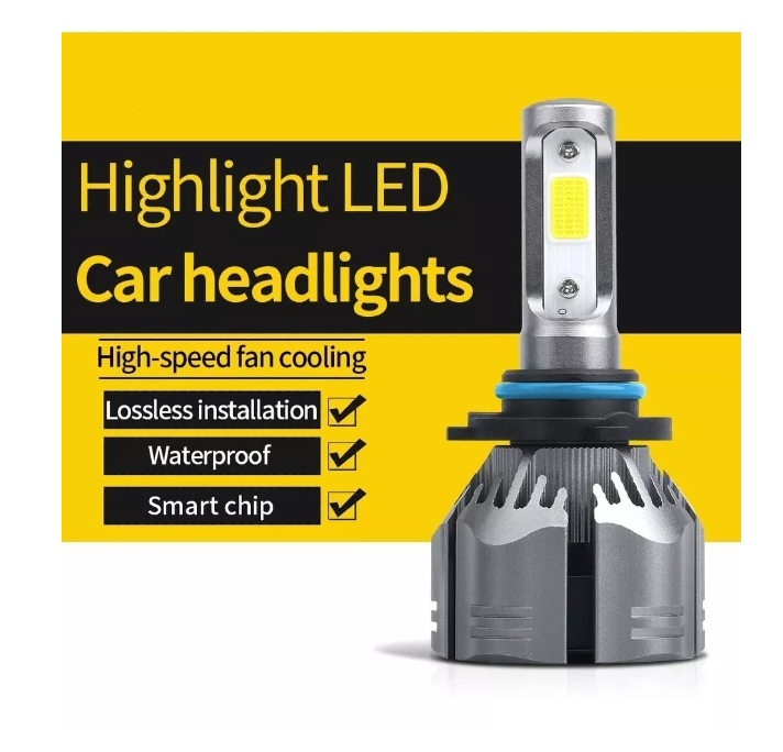 Kit Luces Ampolleta Led Auto H1 H3 H4 H7 H11 9005/6 880-2