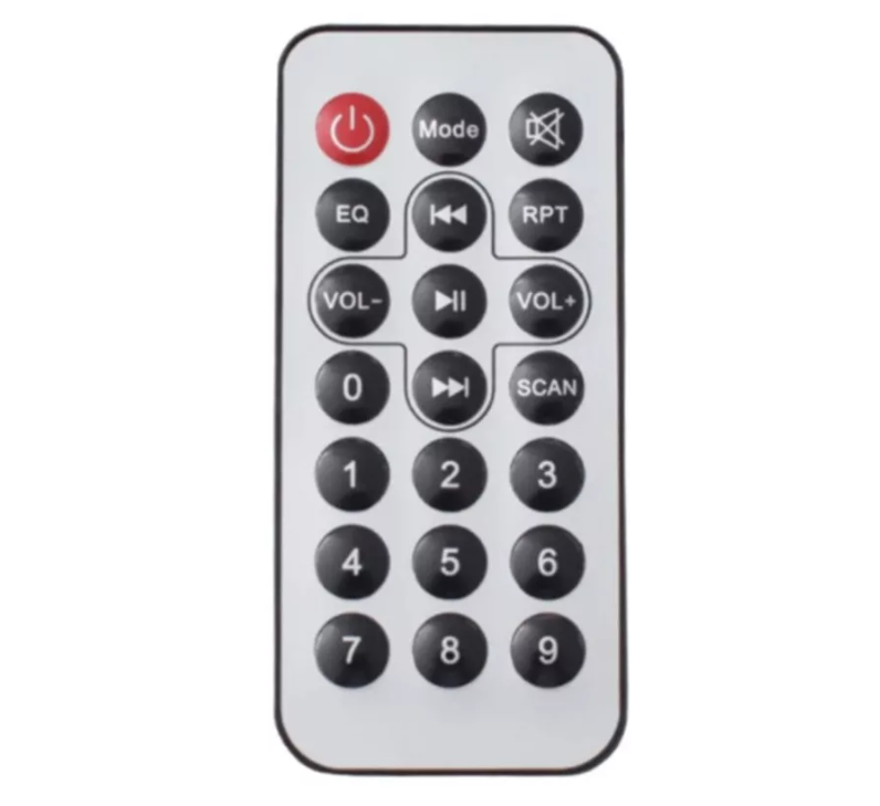 Radio De Auto 1 Din Bluetooth Usb Mp3 Microsd Aux Fm 60wx4-1